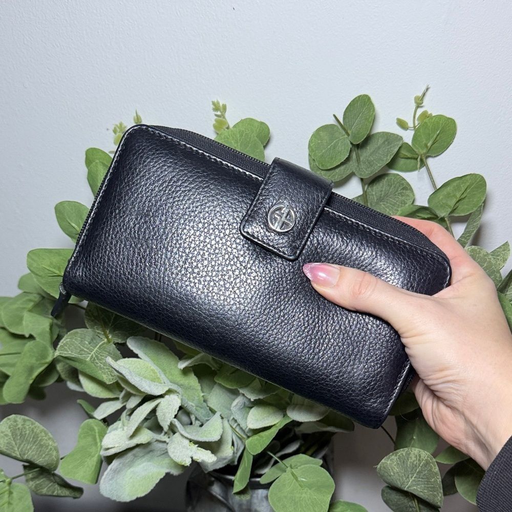 No-brand Women's Black Wallet-purses